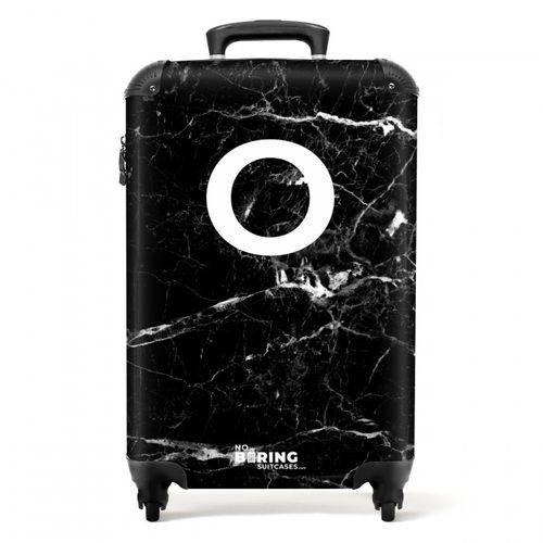 Marmer - Letter O - Zwart - Luxe