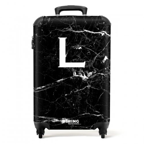 Letter L - Marmer - Zwart