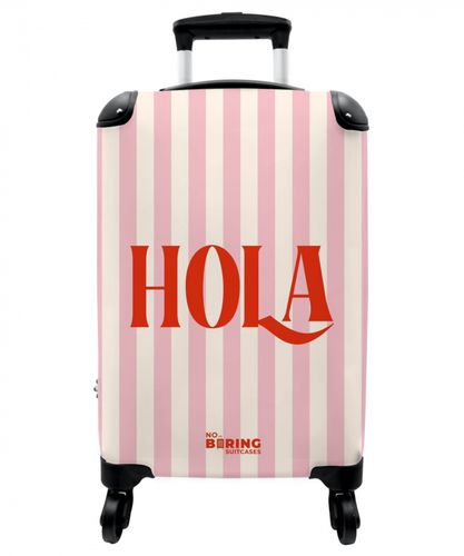 Quotes - Hola poederroze en licht perzik