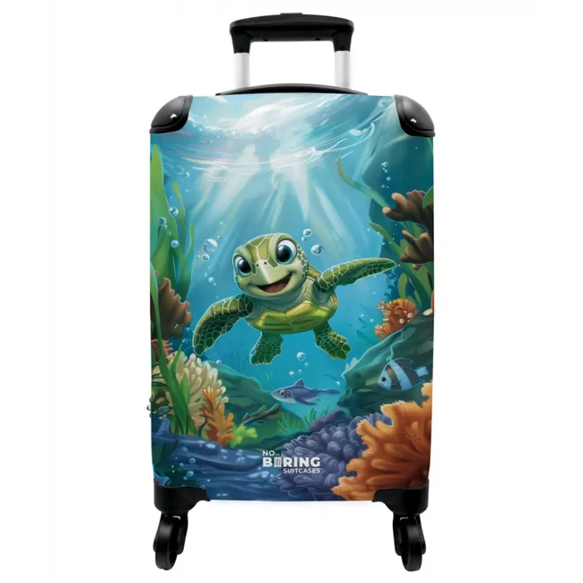 Koffer - Zippy Zeeschildpad