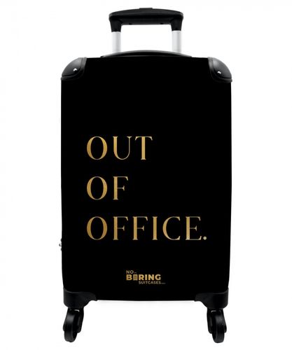 Quotes - Out of office - Goud - Vakantie - Zwart
