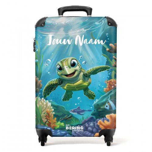 Koffer met naam – Zippy Zeeschildpad