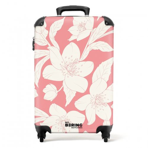 Vintage bloemen - Lichtroze