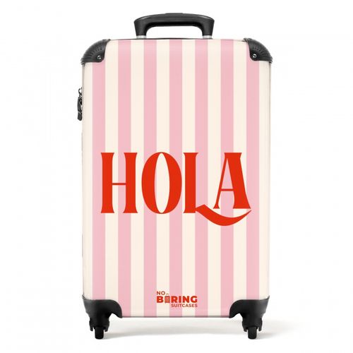 Quotes - Hola poederroze en licht perzik