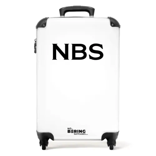Wit met zwarte letters