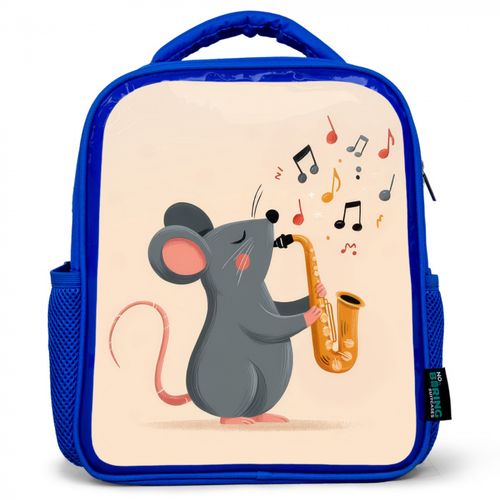 Muis - Saxofoon - Muzieknoten