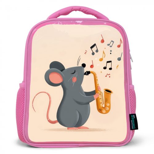 Muis - Saxofoon - Muzieknoten