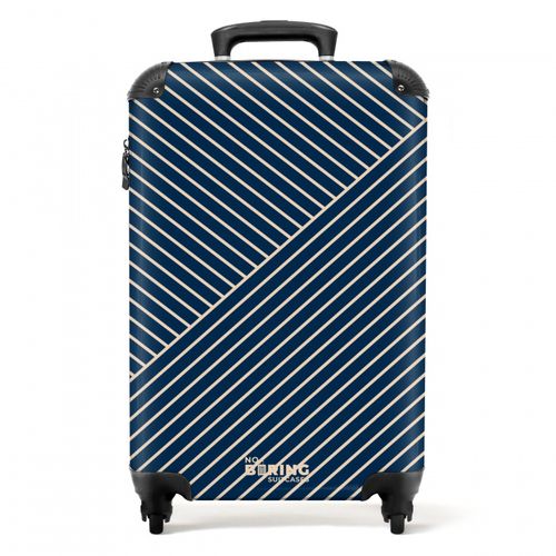 Moderne line-art blauw