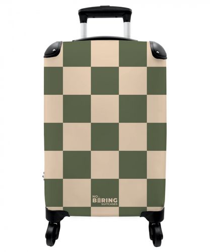 Squares - Groen/Beige