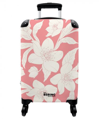 Vintage bloemen - Lichtroze