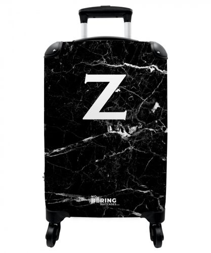 Marmer look - Letter Z - Zwart