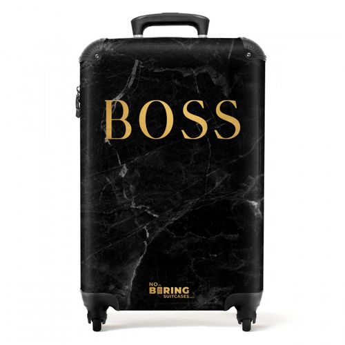 Quotes - Boss - Marmer look - Goud - Zwart
