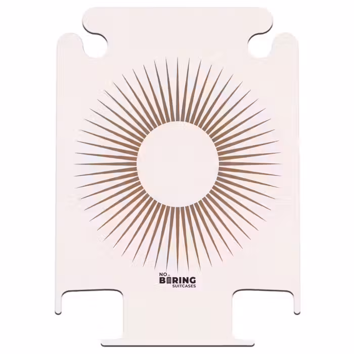 CaseSwap - Abstract - Zon - Symbool - Modern - Beige