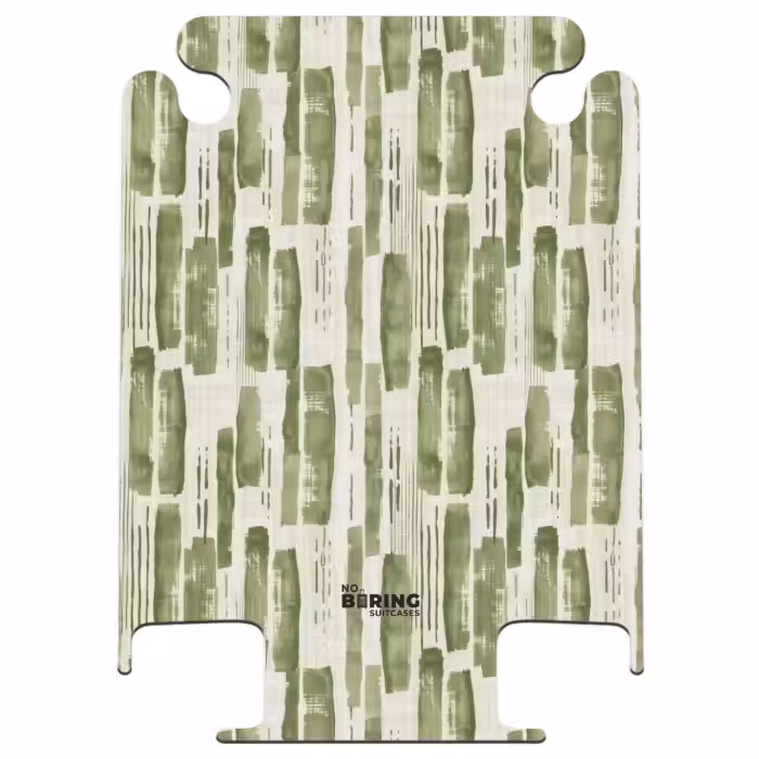 CaseSwap - Groen - Abstract - Penseelstreken - Linnen - Patroon