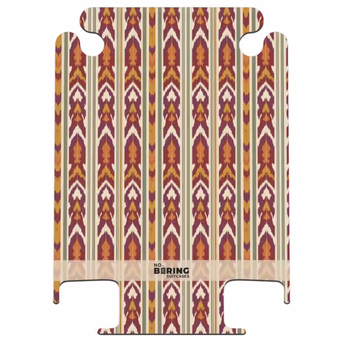 CaseSwap - Ikat - Bordeauxrood - Etnisch - Patroon
