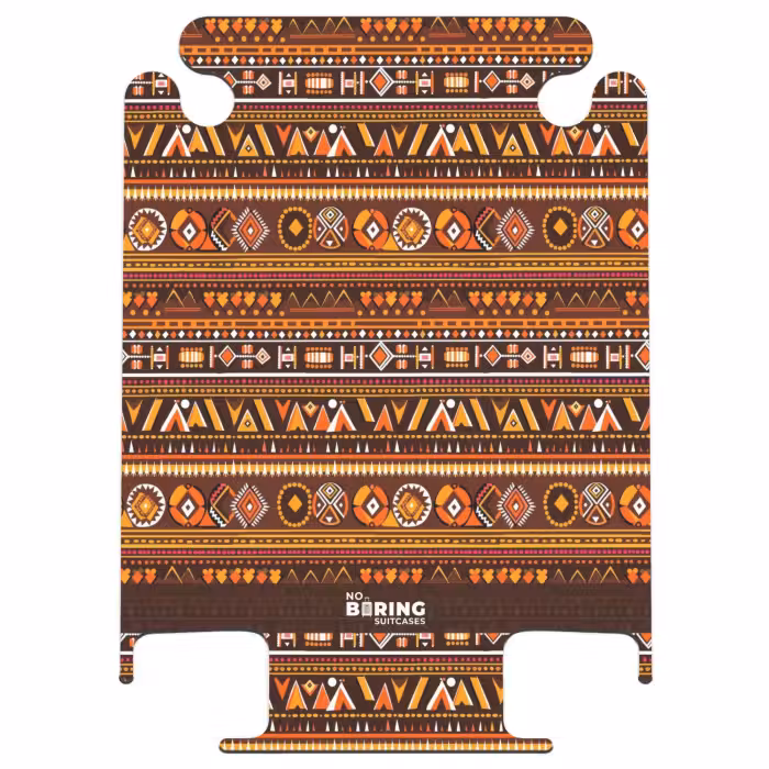 CaseSwap - Oranje - Etnisch - Tribaal - Geometrisch - Patroon
