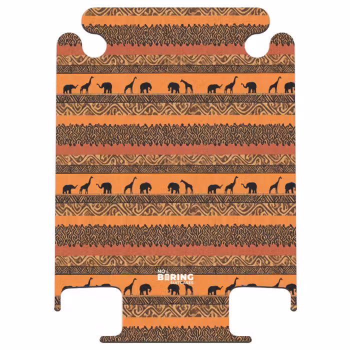 CaseSwap - Oranje - Safari - Afrikaans - Dieren - Patroon