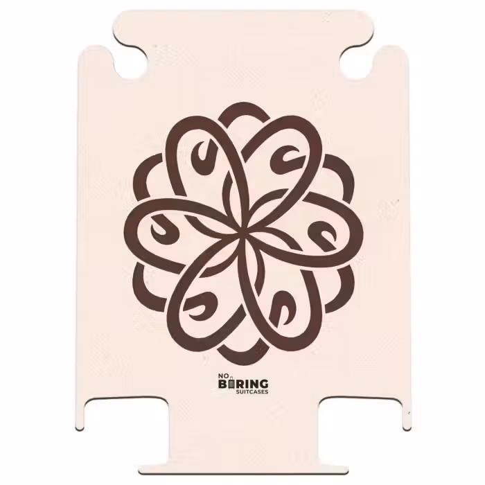 CaseSwap - Patroon - Knoop - Abstract - Modern - Bruin
