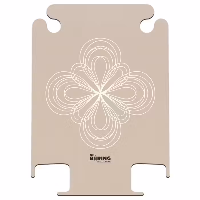 CaseSwap - Patroon - Lijnen - Abstract - Minimalistisch - Beige
