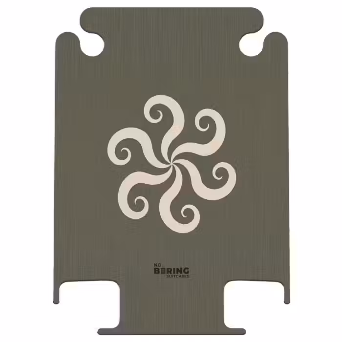 CaseSwap - Patroon - Spiraal - Abstract - Modern - Groen