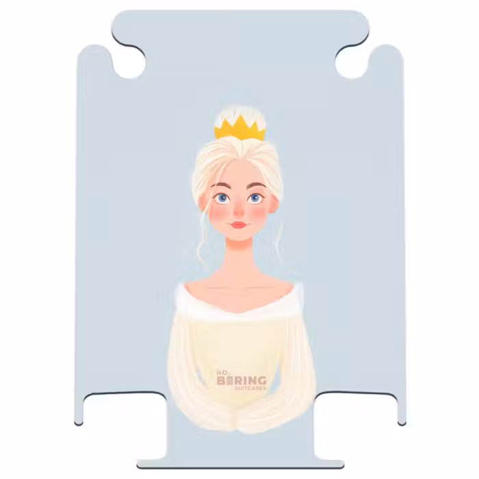 CaseSwap™ - Prinses met een gouden kroon - Blauw