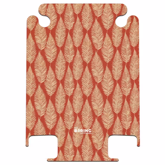 CaseSwap - Rood - Botanisch - Varen - Patroon