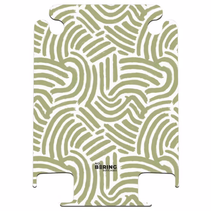 CaseSwap - Saliegroen - Abstract - Bogen - Handgetekend - Patroon