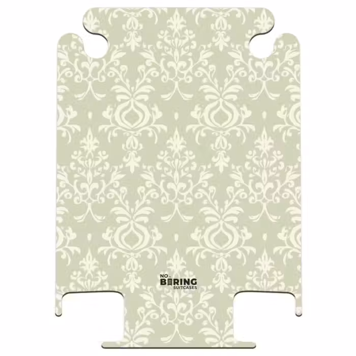 CaseSwap - Saliegroen - Barok - Damast - Ornament - Patroon