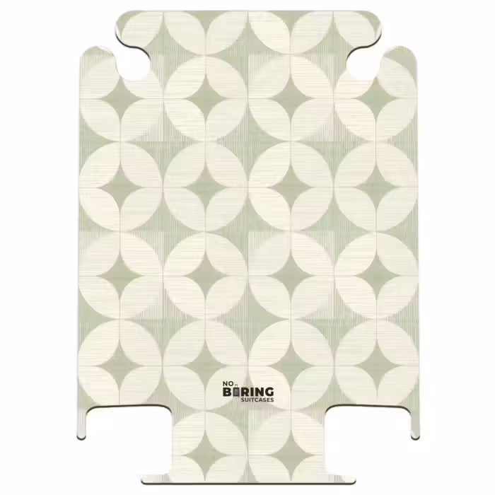 CaseSwap - Saliegroen - Geometrisch - Retro