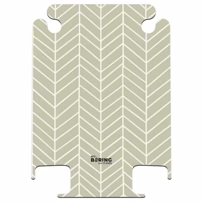 CaseSwap - Saliegroen - Visgraat - Geometrisch - Patroon