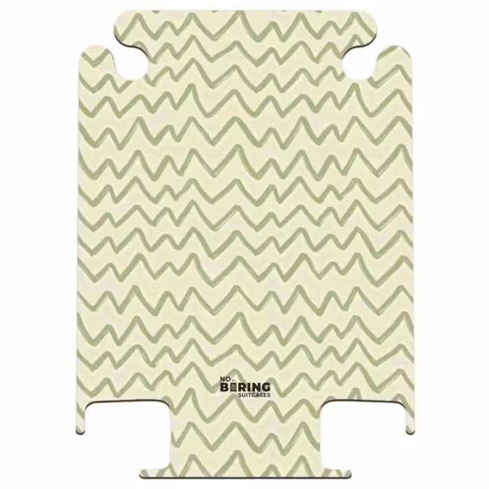 CaseSwap - Saliegroen - Zigzag - Handgetekend - Patroon