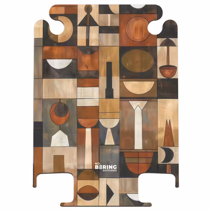 CaseSwap - Terracotta - Geometrisch - Mid-Century - Patroon
