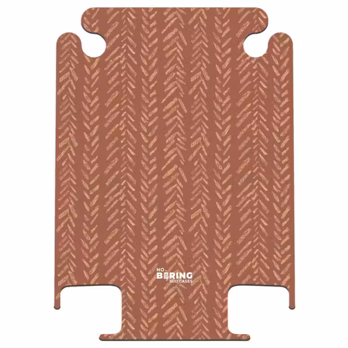 CaseSwap - Terracotta - Visgraat - Ambachtelijk - Patroon