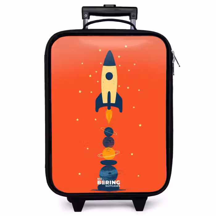 Kinderkoffer - Raket - Sterren - Planeten