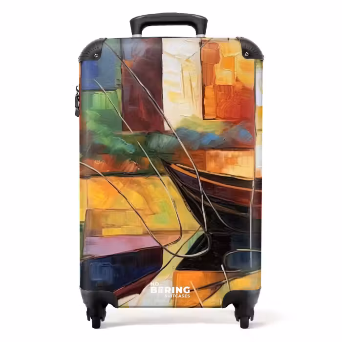 Koffer - Abstract - Kunst - Boot - Kleuren