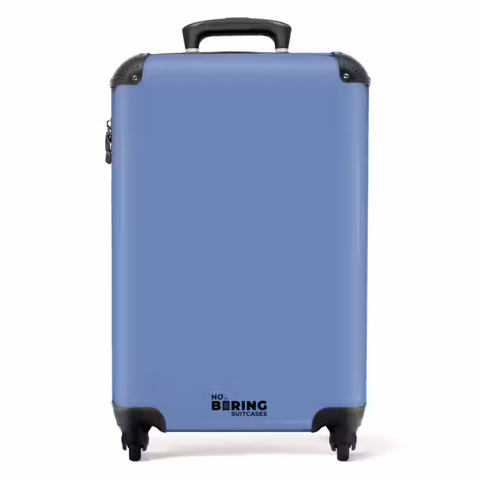 Koffer - Blauw-paarse tint