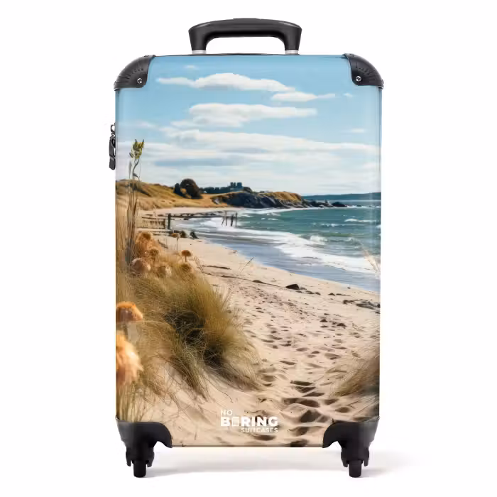 Koffer - Duinen bij zee