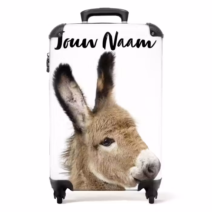 NBS - Handbagage koffer - Kinderen Unisex - Eddy Ezel