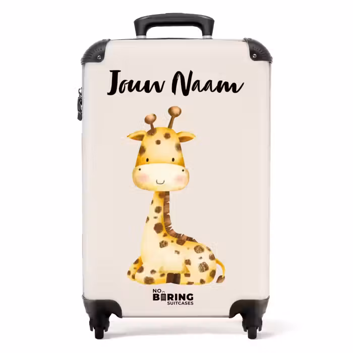 Koffer met naam - Gigi Giraffe