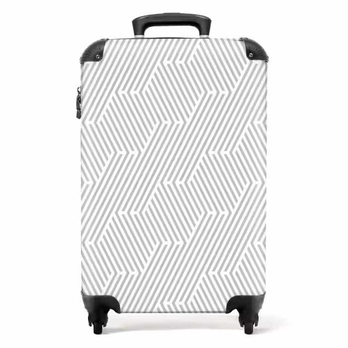 Koffer - Grafisch - Patroon - Modern -  Geometrisch