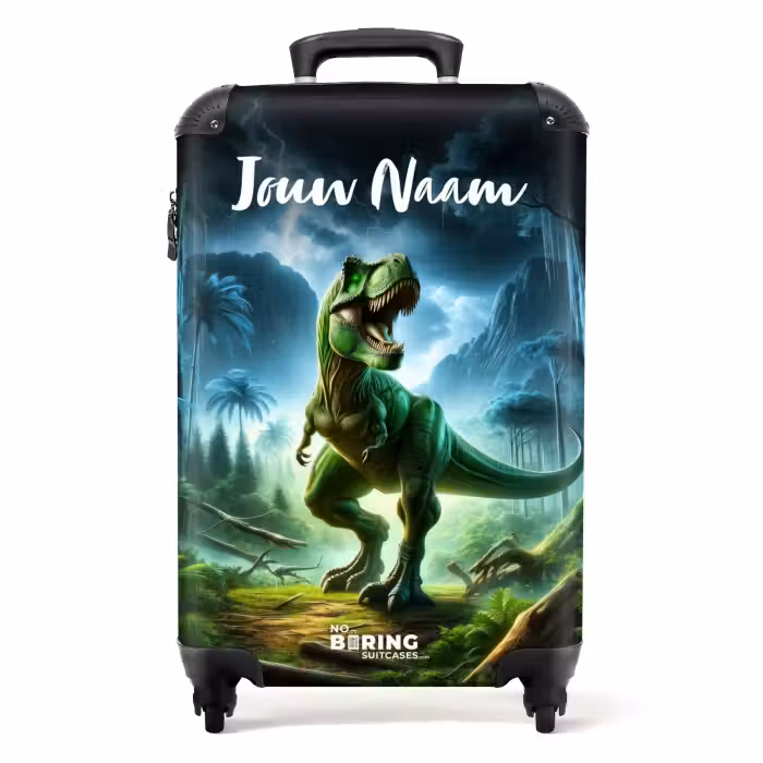 Koffer met naam - Junglosaurus