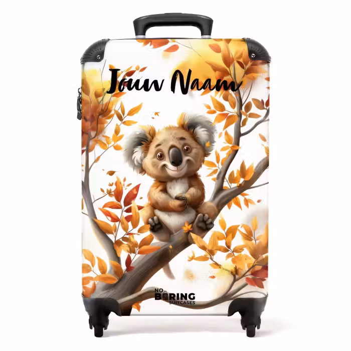 Koffer met naam - Kenny koala