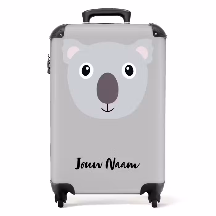 Koffer met naam - Ko koala