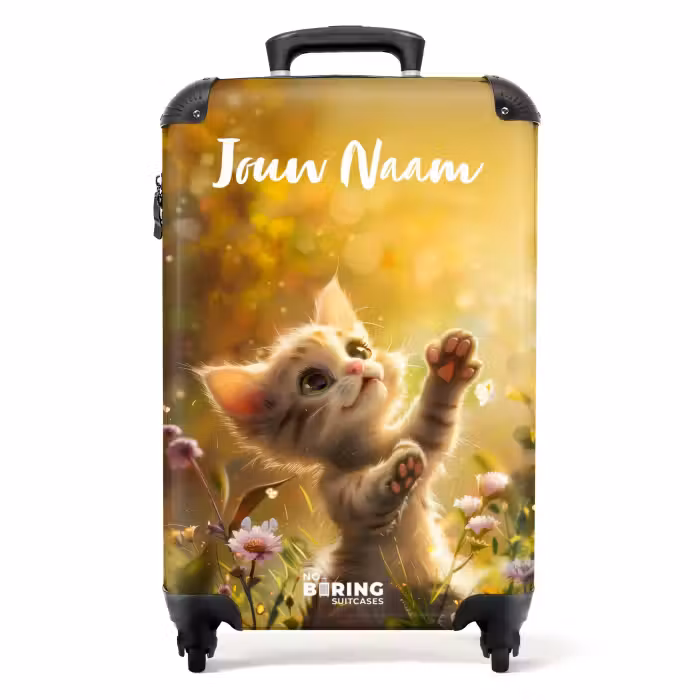 Koffer met naam - Koosje kitten