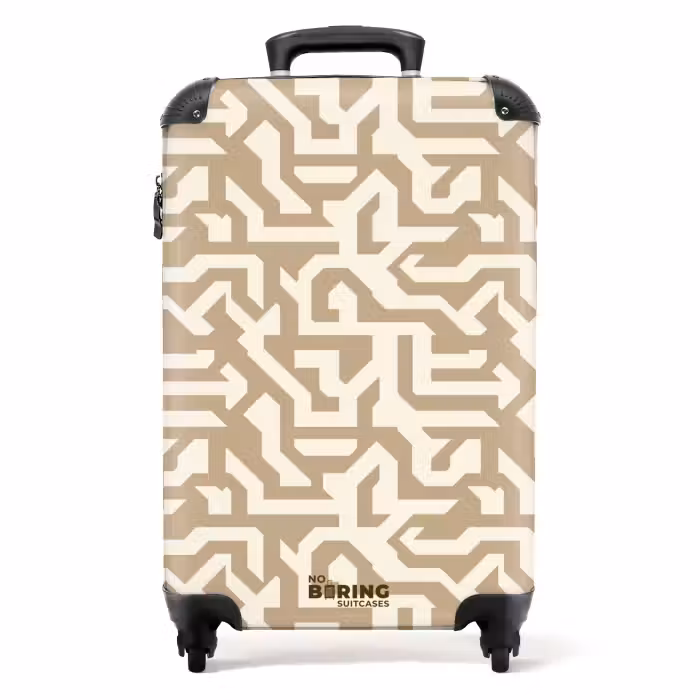 Koffer - Modern - Abstract - Beige