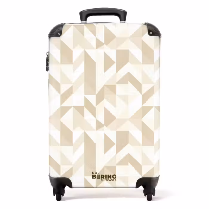 Koffer - Modern - Abstract - Beige