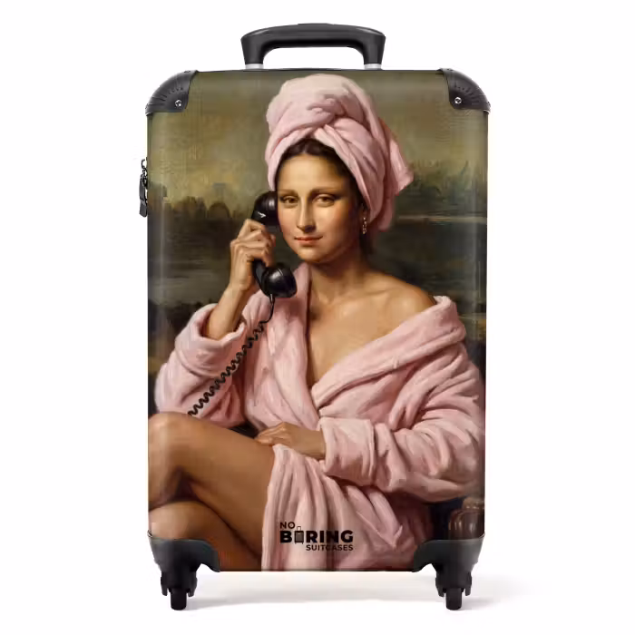 Koffer - Mona - Klassiek - Roze