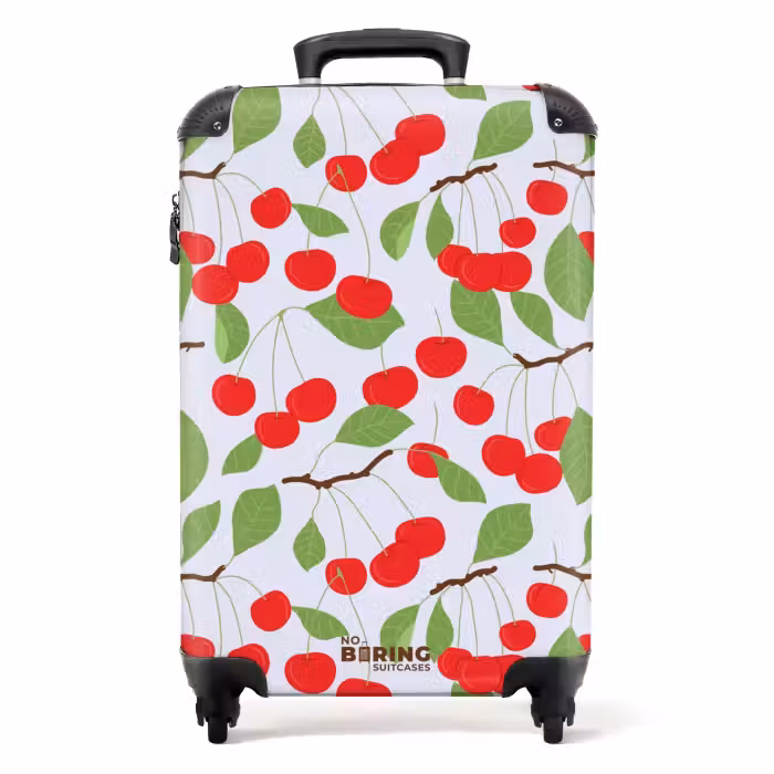 Koffer - Pastel fruit - Kersen