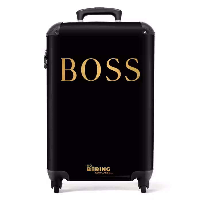 Koffer - Quotes - Boss - Goud - Zwart