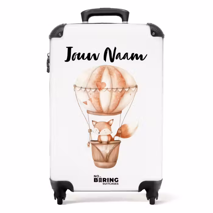 Koffer met naam - Vinnie vosvaart